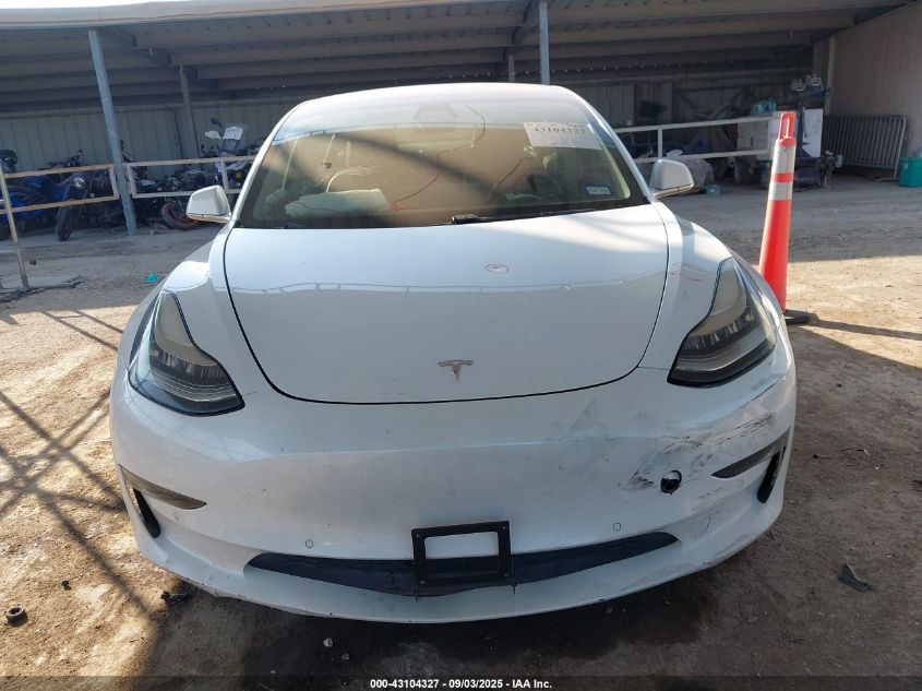2018 Tesla Model 3 Long Range/Mid Range VIN: 5YJ3E1EA9JF017324 Lot: 43104327