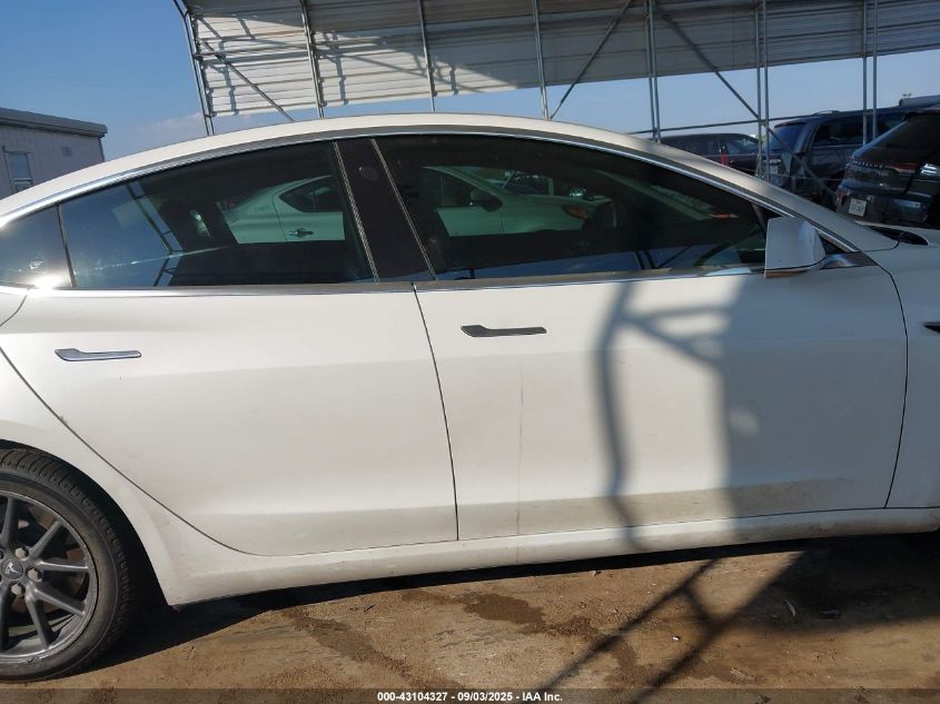 2018 Tesla Model 3 Long Range/Mid Range VIN: 5YJ3E1EA9JF017324 Lot: 43104327