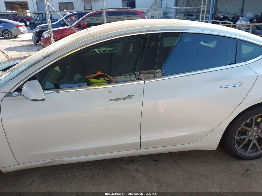 2018 Tesla Model 3 Long Range/Mid Range VIN: 5YJ3E1EA9JF017324 Lot: 43104327