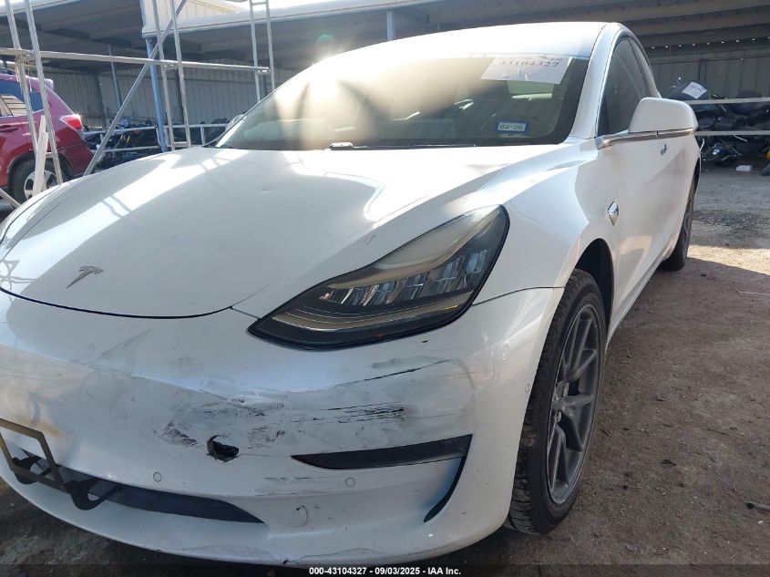 2018 Tesla Model 3 Long Range/Mid Range VIN: 5YJ3E1EA9JF017324 Lot: 43104327