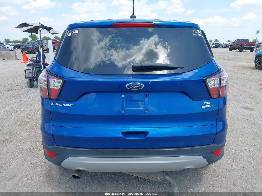 2017 Ford Escape Se VIN: 1FMCU9GD6HUE44739 Lot: 43104401