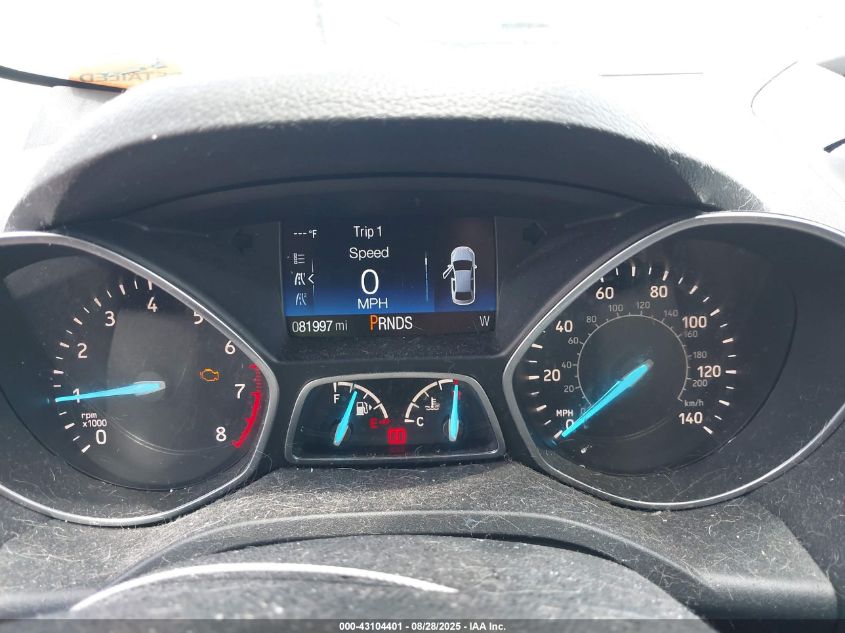 2017 Ford Escape Se VIN: 1FMCU9GD6HUE44739 Lot: 43104401