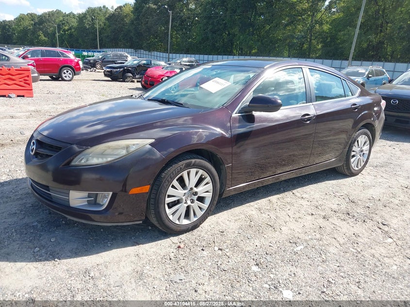 2009 Mazda Mazda6 I Touring brown sedan gasoline 1YVHP82A495M26108 photo #3