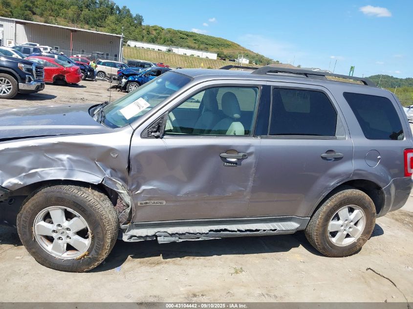 2008 Ford Escape Xlt VIN: 1FMCU93188KC15664 Lot: 43104442