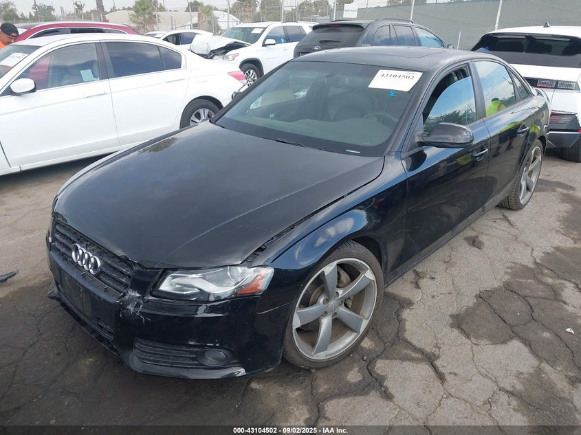 Vin: wauefafl2bn035914, lot: 43598795, audi a4 2.0t premium 20112