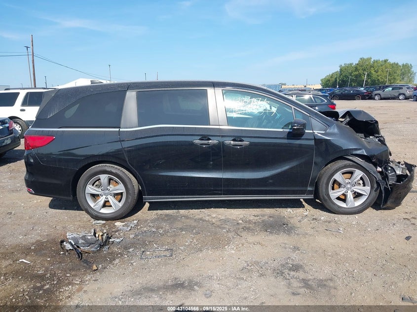 2020 Honda Odyssey Ex-L/Ex-L W/Navi Res VIN: 5FNRL6H71LB073564 Lot: 43104566
