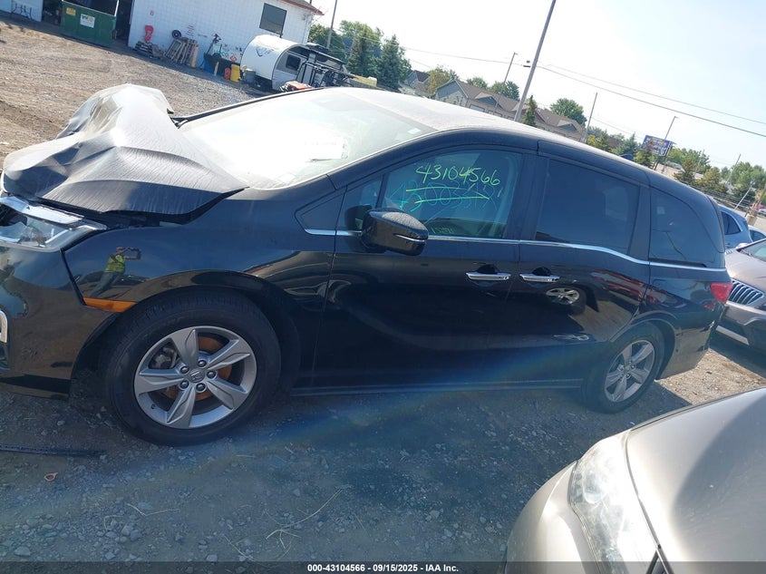 2020 Honda Odyssey Ex-L/Ex-L W/Navi Res VIN: 5FNRL6H71LB073564 Lot: 43104566