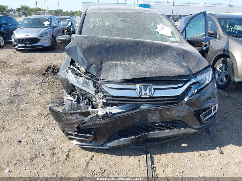 2020 Honda Odyssey Ex-L/Ex-L W/Navi Res VIN: 5FNRL6H71LB073564 Lot: 43104566