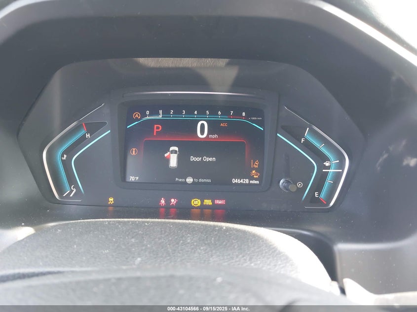 2020 Honda Odyssey Ex-L/Ex-L W/Navi Res VIN: 5FNRL6H71LB073564 Lot: 43104566