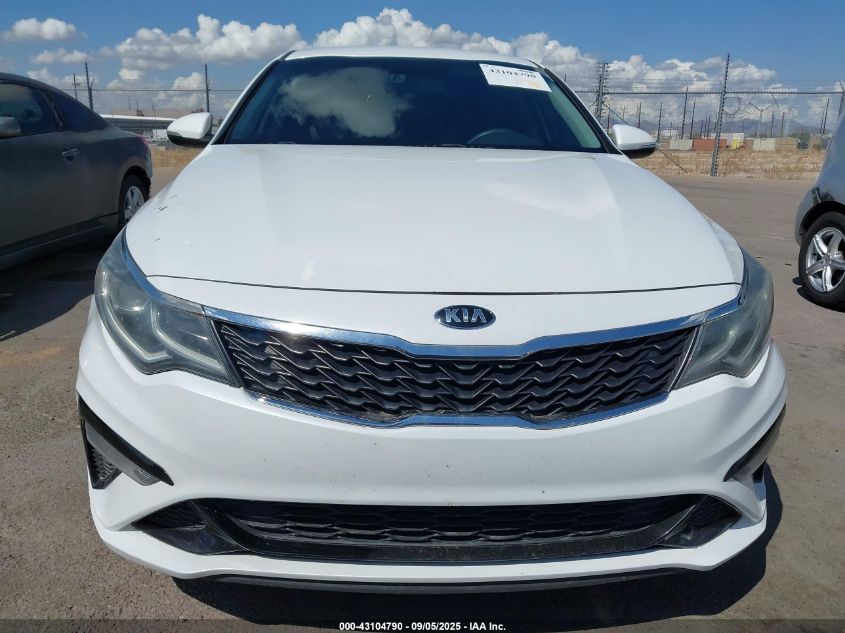 2019 Kia Optima Lx VIN: 5XXGT4L39KG288637 Lot: 43104790