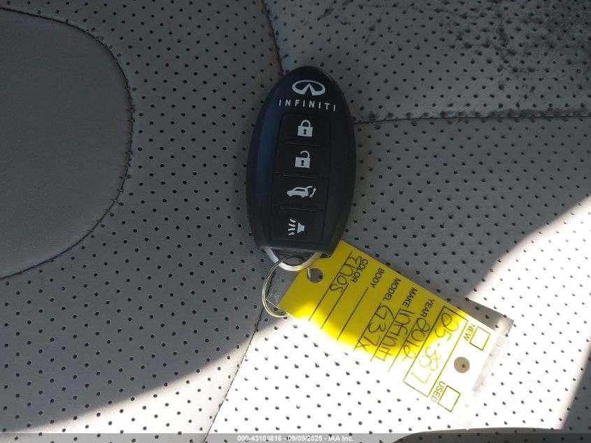 2012 Infiniti G37X VIN: JN1CV6ELXCM472842 Lot: 43104816