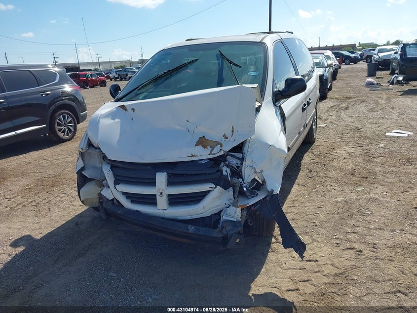 2007 Dodge Grand Caravan Se VIN: 1D4GP24E37B172486 Lot: 43104974
