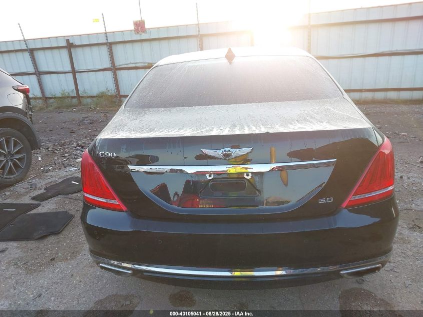 2018 Genesis G90 Ultimate VIN: KMHG54JH6JU047023 Lot: 43105041