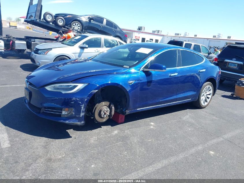 2017 Tesla Model S VIN: 5YJSA1E22HF192394 Lot: 43105095
