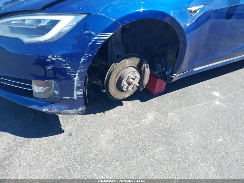 2017 Tesla Model S VIN: 5YJSA1E22HF192394 Lot: 43105095