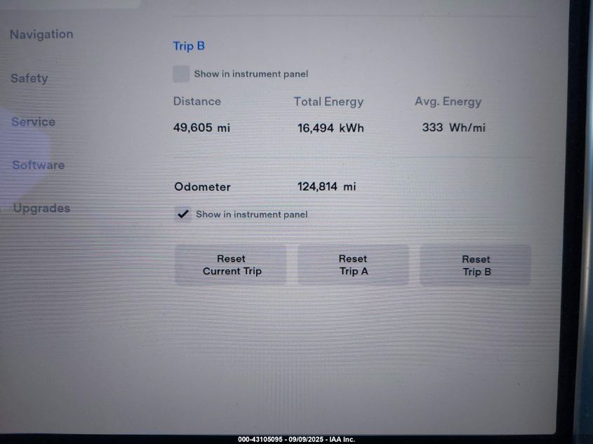2017 Tesla Model S VIN: 5YJSA1E22HF192394 Lot: 43105095