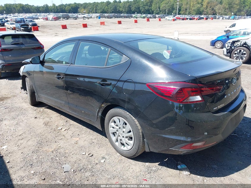 2020 HYUNDAI ELANTRA SE - KMHD74LF6LU926755
