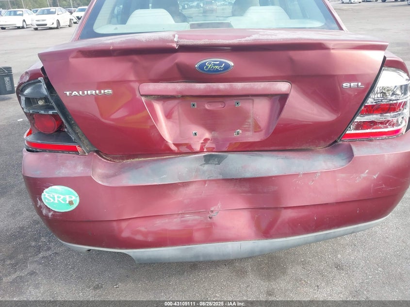 2008 Ford Taurus Sel VIN: 1FAHP24WX8G173221 Lot: 43105111