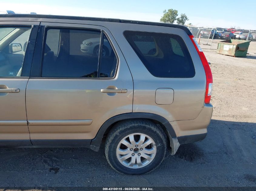 2005 Honda Cr-V Se VIN: JHLRD78975C019791 Lot: 43105115