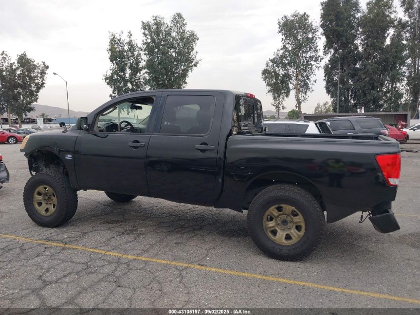 2004 Nissan Titan Xe VIN: 1N6AA07A94N552943 Lot: 43105157