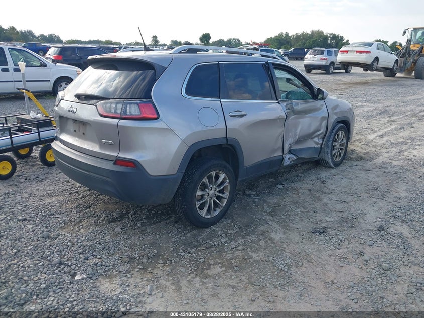 VIN 1C4PJLLB2KD178319 2019 JEEP CHEROKEE LATITUDE PLUS FWD
