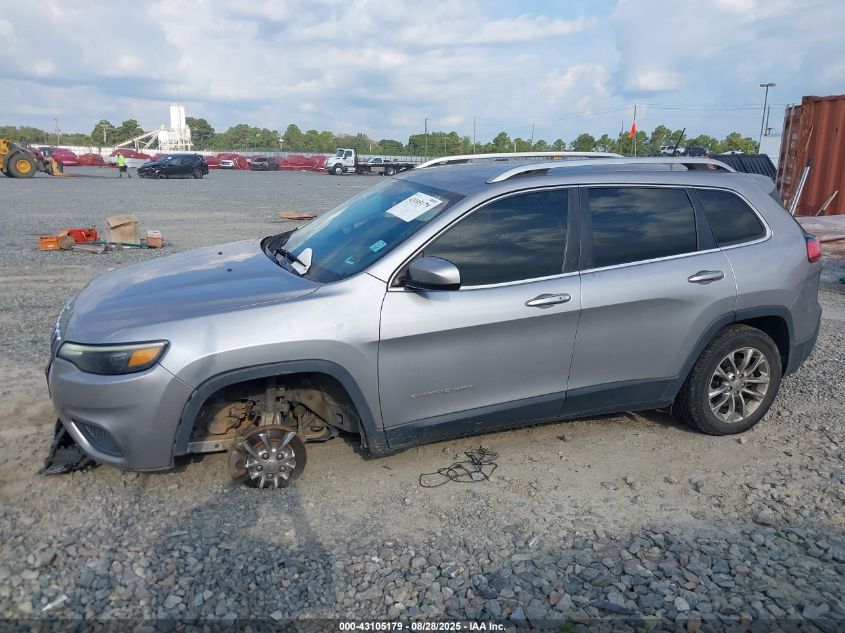 2019 Jeep Cherokee Latitude Plus Fwd VIN: 1C4PJLLB2KD178319 Lot: 43105179
