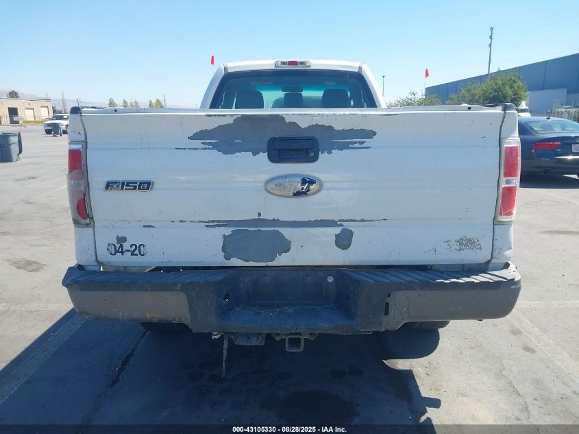 2012 Ford F150 VIN: 1FTP81CT2CKD45662 Lot: 43105330