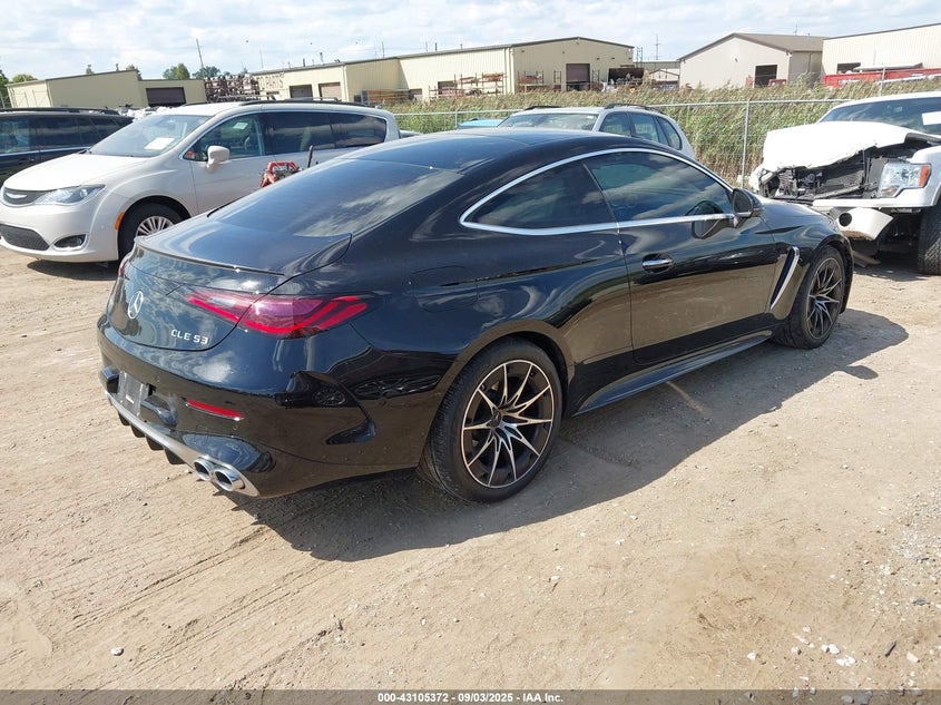 Vin: w1kmj6cb2sf047258, lot: 43599665, mercedes-benz amg cle 53 20254