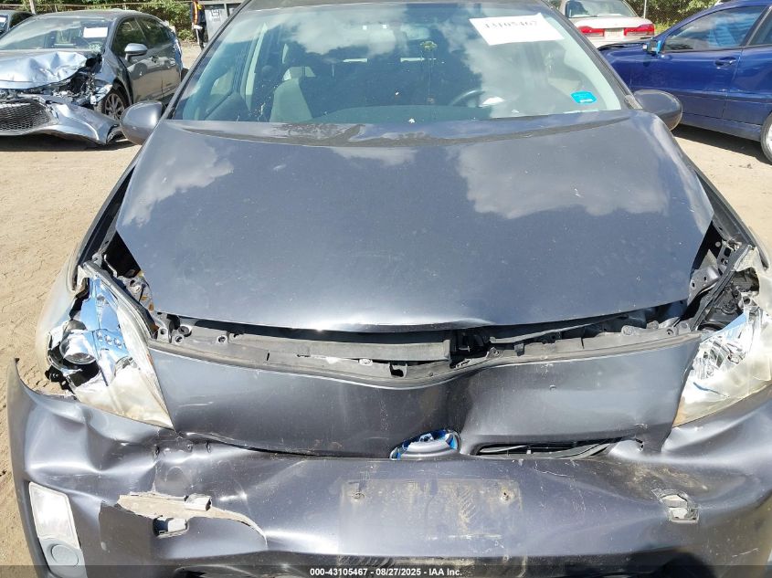 2011 Toyota Prius Three VIN: JTDKN3DU8B0316743 Lot: 43105467