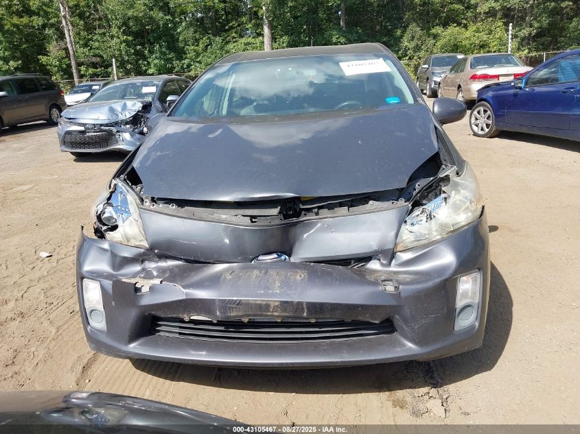 2011 Toyota Prius Three VIN: JTDKN3DU8B0316743 Lot: 43105467