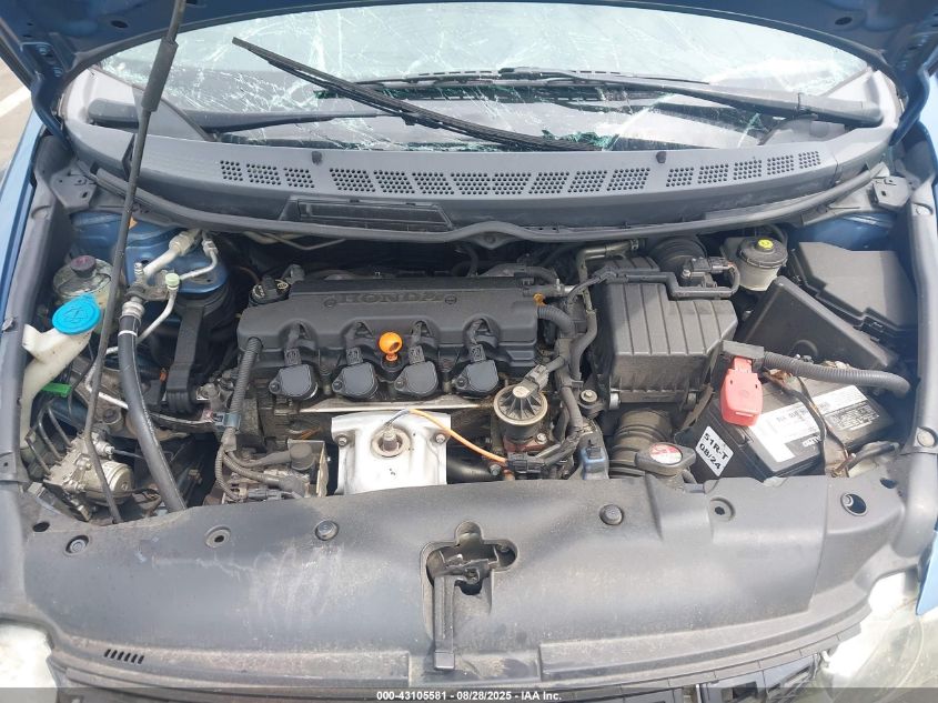 2009 Honda Civic Lx VIN: 19XFA16589E030450 Lot: 43105581