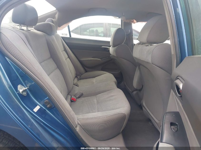 2009 Honda Civic Lx VIN: 19XFA16589E030450 Lot: 43105581