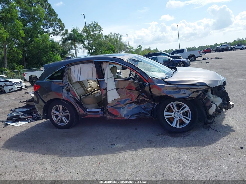 2013 Acura Rdx VIN: 5J8TB3H54DL000615 Lot: 43105660