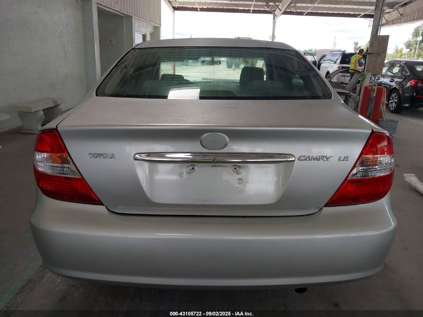 2004 Toyota Camry Le VIN: 4T1BE32K84U270467 Lot: 43105722