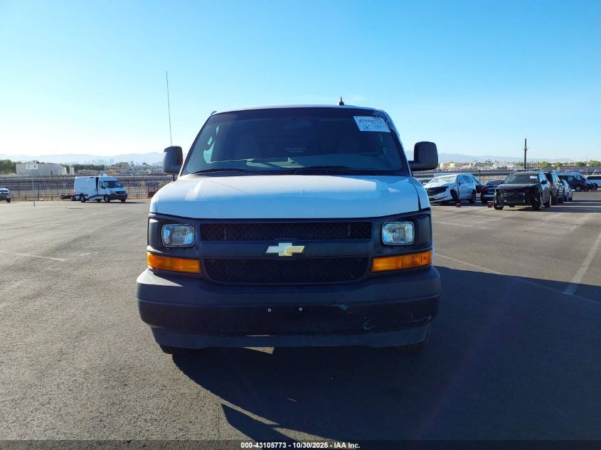 2017 Chevrolet Express 2500 Work Van VIN: 1GCWGAF11H1179652 Lot: 43105773