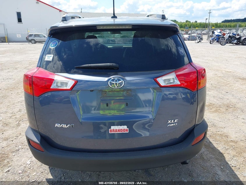 2014 TOYOTA RAV4 XLE - 2T3RFREV7EW147627