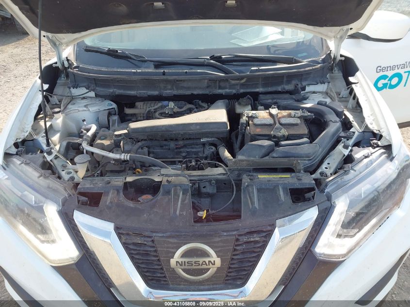 2017 Nissan Rogue S VIN: JN8AT2MV5HW027656 Lot: 43105808