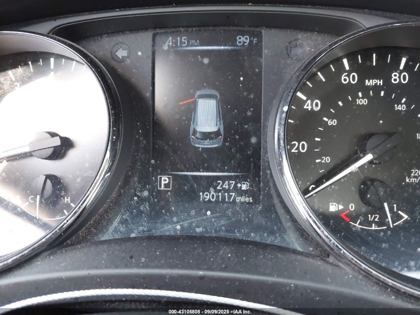 2017 Nissan Rogue S VIN: JN8AT2MV5HW027656 Lot: 43105808