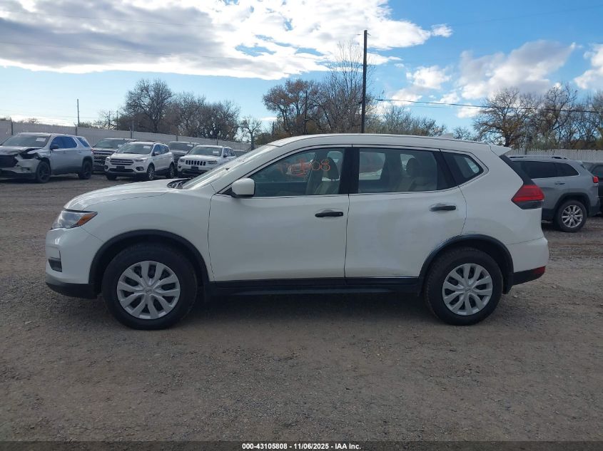 2017 Nissan Rogue S VIN: JN8AT2MV5HW027656 Lot: 43105808