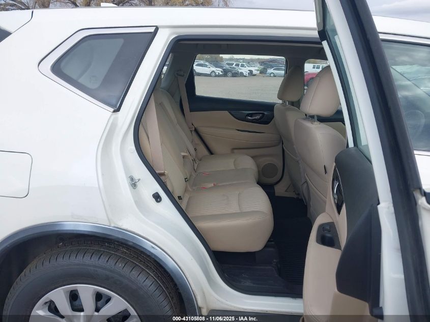 2017 Nissan Rogue S VIN: JN8AT2MV5HW027656 Lot: 43105808