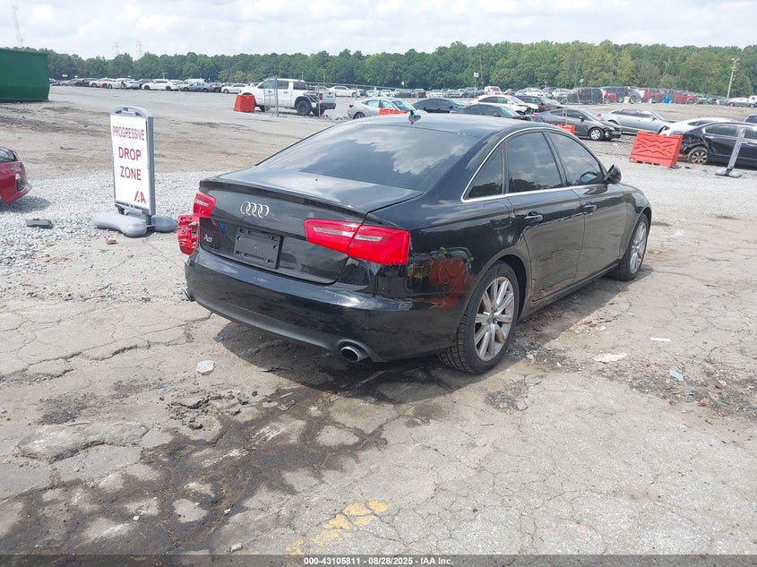 2013 AUDI A6 2.0T PREMIUM - WAUGFAFC7DN018473