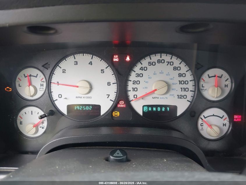 2003 Dodge Ram 2500 Slt/Laramie/St VIN: 3D7KU28DX3G769661 Lot: 43106008