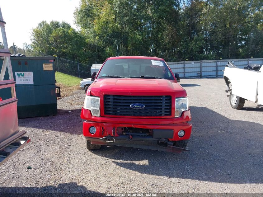 2014 Ford F-150 Stx VIN: 1FTFX1EF0EFC05556 Lot: 43106168