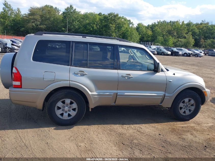 2003 Mitsubishi Montero 20Th Anniversary/Limited VIN: JA4NW51S13J047080 Lot: 43106289