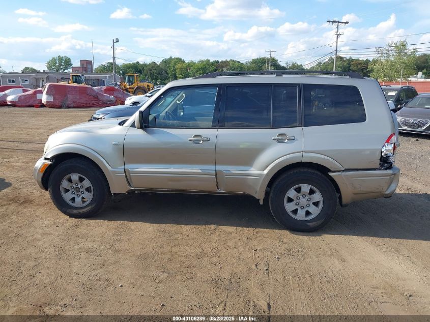 2003 Mitsubishi Montero 20Th Anniversary/Limited VIN: JA4NW51S13J047080 Lot: 43106289