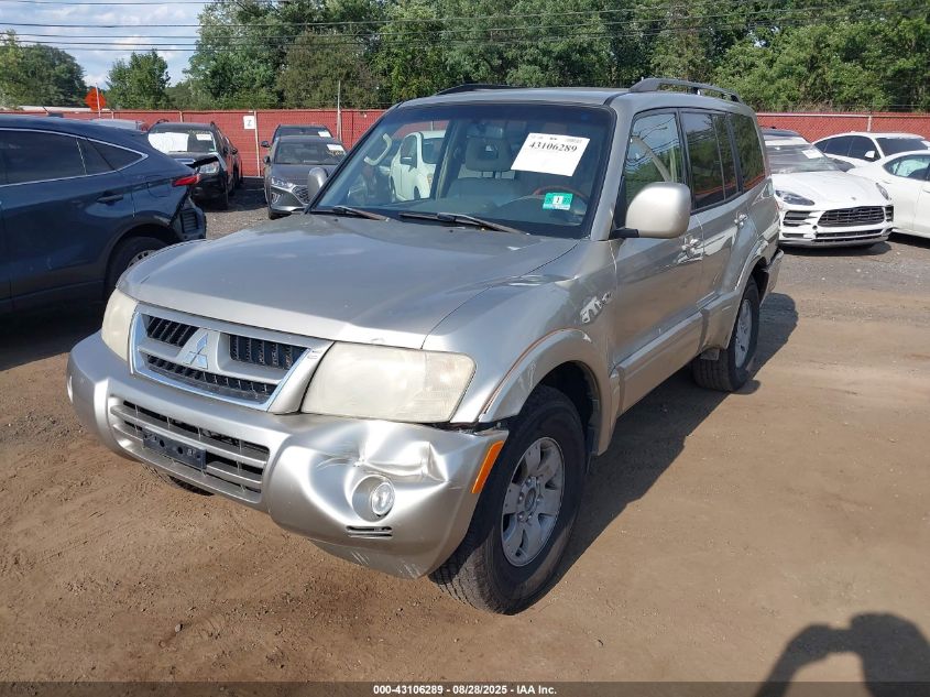 2003 Mitsubishi Montero 20Th Anniversary/Limited VIN: JA4NW51S13J047080 Lot: 43106289