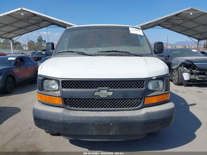 2013 Chevrolet Express 2500 Work Van VIN: 1GCWGFBA2D1115469 Lot: 43106361