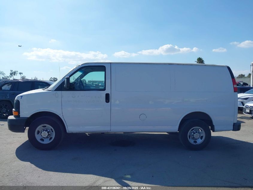 2013 Chevrolet Express 2500 Work Van VIN: 1GCWGFBA2D1115469 Lot: 43106361