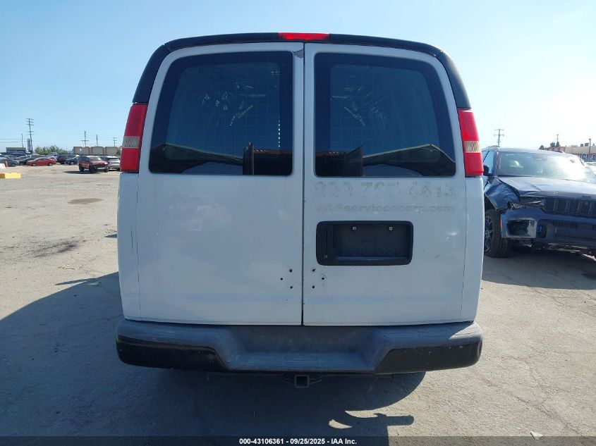2013 Chevrolet Express 2500 Work Van VIN: 1GCWGFBA2D1115469 Lot: 43106361