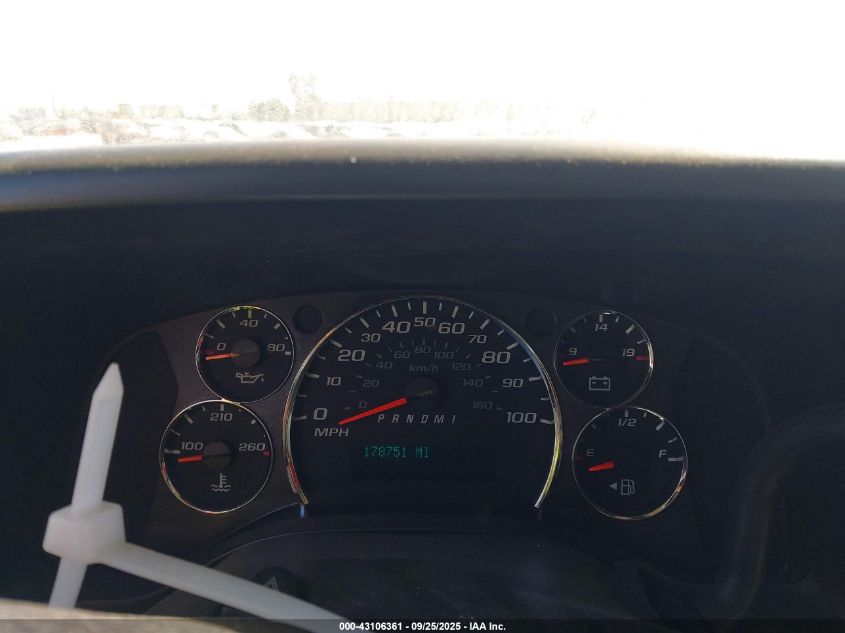 2013 Chevrolet Express 2500 Work Van VIN: 1GCWGFBA2D1115469 Lot: 43106361